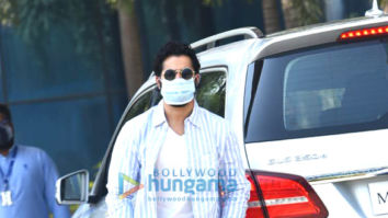 Photos: Varun Dhawan snapped at Sajid Nadiadwala’s office in Andheri