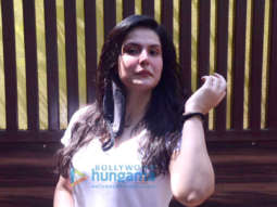 Photos: Zareen Khan spotted at Anshuka Yoga in Bandra