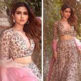 Pranutan Bahl’s dreamy traditional biege embroidered lehenga worth Rs. 97,900 is ideal for wedding season
