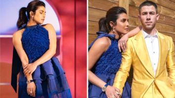 Priyanka Chopra speaks the language of glamour in Greta Constantine’s blue midi-dress for Oscars 2021 nominations