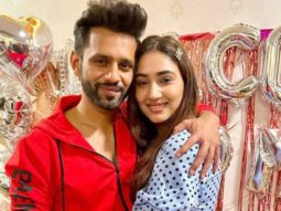 Rahul Vaidya and Disha Parmar groove to Shah Rukh Khan’s hit song at a friend’s wedding