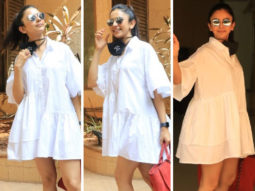 Rakul Preet Singh keeps is easy breezy with white shirt dress, carries red Chanel bag worth Rs. 2.6 lakhs