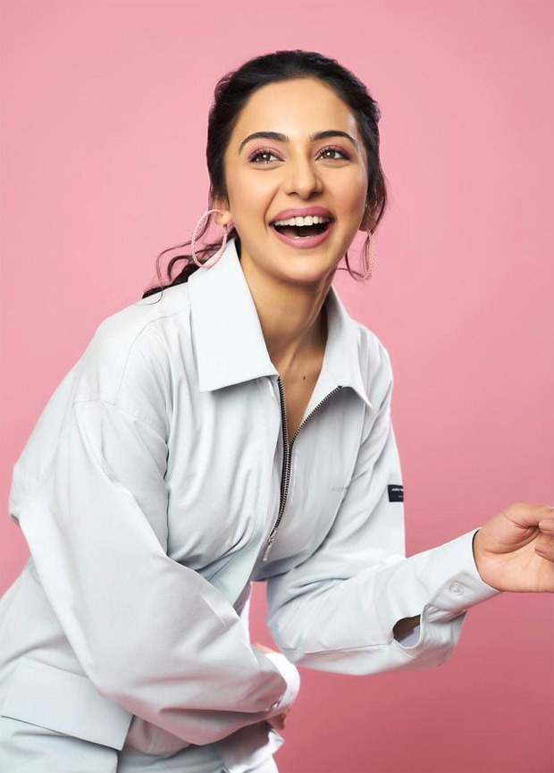 Rakul Preet Singh opts for white athleisure mini dress Rs. 14,500 for Tennis Premier League Rakul Preet Singh opts for white athleisure mini dress Rs. 14,500 for Tennis Premier League