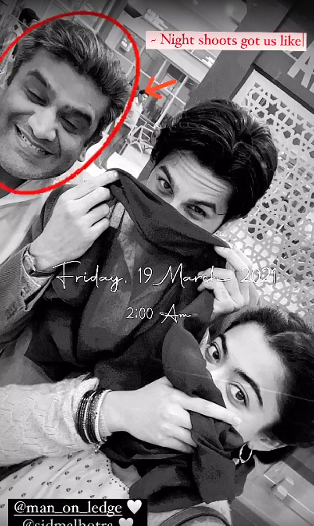 Rashmika Mandanna gives a sneak peek of her look from Mission Majnu