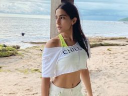 Sara Ali Khan says ‘Hakuna Matata’ as she poses by the sea