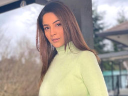 Shehnaaz Gill keeps it casual in pastel green turtle neck and denims