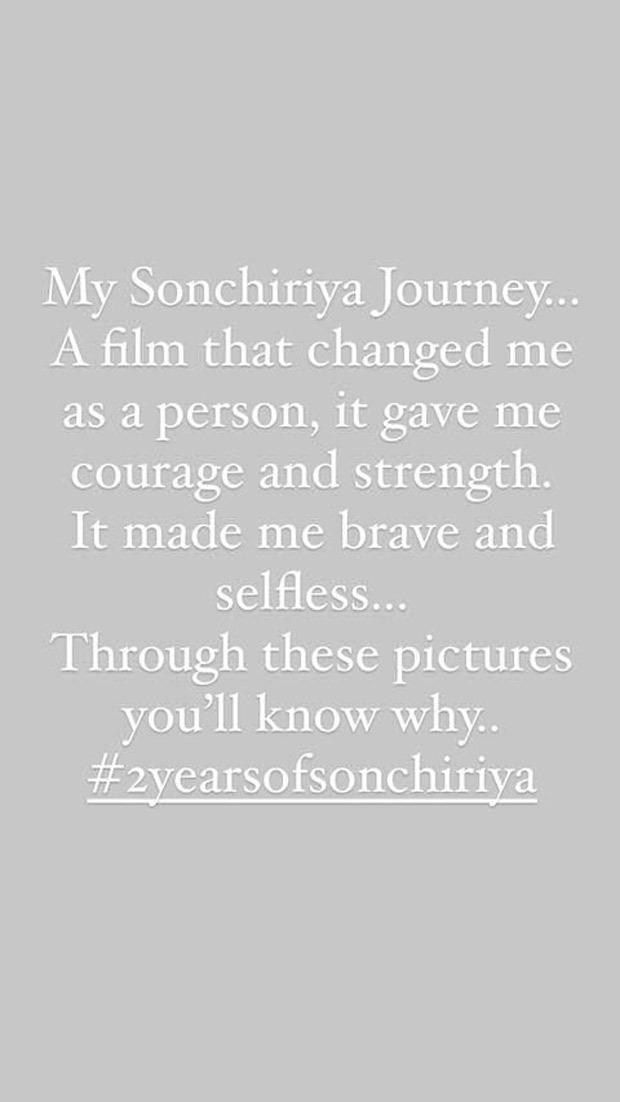 2 Years of Sonchirya Bhumi Pednekar says Sushant Singh Rajput will be remembered for his work as Lakhan for generations