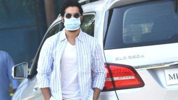 Varun Dhawan spotted at Sajid Nadiadwala’s office in Andheri