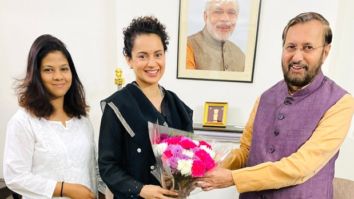 Kangana Ranaut meets I&B Minister Prakash Javadekar; says they discussed ‘discrimination’ against women and outsiders in the film industry