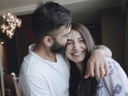 Virat Kohli kisses Anushka Sharma in latest picture as the two celebrate their daughter Vamika turning two-months-old