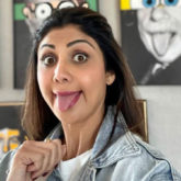 Shilpa Shetty has a fun take on ‘great minds think alike’ as she poses in front of Albert Einstein’s portrait