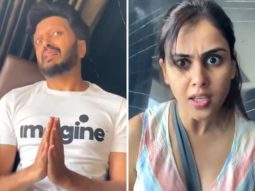 Riteish Deshmukh kisses Preity Zinta’s hands; Genelia Deshmukh shows what happened next