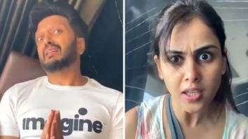 Riteish Deshmukh kisses Preity Zinta’s hands; Genelia Deshmukh shows what happened next