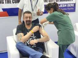 Sanjay Dutt gets first dose of COVID-19 vaccine, shares picture 