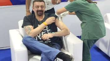 Sanjay Dutt gets first dose of COVID-19 vaccine, shares picture 