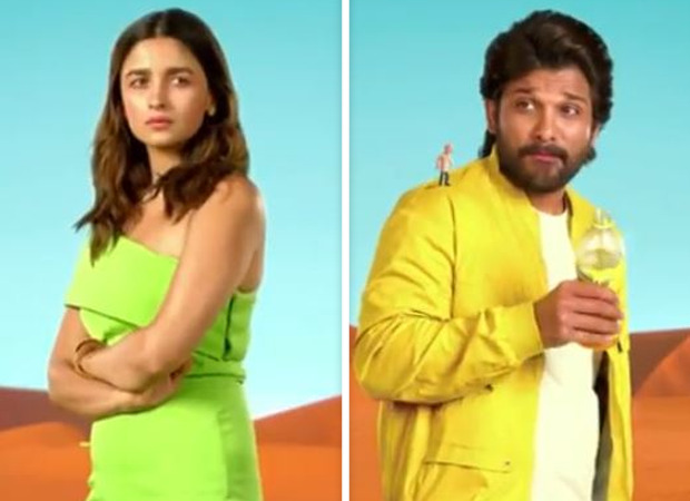 Allu Arjun and Alia Bhatt share screen space for the first time; watch