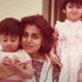 Ranbir Kapoor is focussed on a ladoo in this throwback Holi picture with mother Neetu Kapoor and sister Riddhima