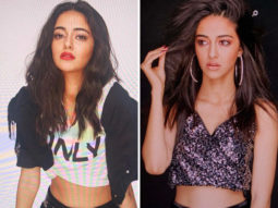 Ananya Panday sparkles in shimmery top and black shorts