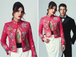 BAFTA 2021: Priyanka Chopra dons risky embroidered jacket with billowing trousers, Nick Jonas looks sharp in Giorgio Armani 