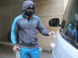 Emraan Hashmi spotted at a private gym in Bandra