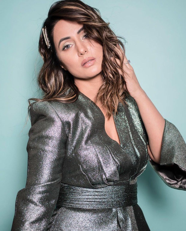 Hina Khan is all about glam in metallic co-ord set Hina Khan is all about glam in metallic co-ord set