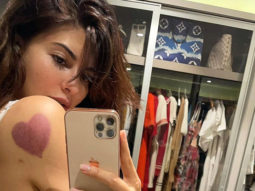 Jacqueline Fernandez poses in a lacy bra to show her new found love for heart-shaped cupping therapy