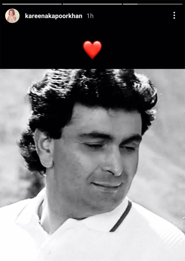 Kareena Kapoor Khan and Riddhima Kapoor Sahni remember Rishi Kapoor on his first death anniversary Kareena Kapoor Khan and Riddhima Kapoor Sahni remember Rishi Kapoor on his first death anniversary