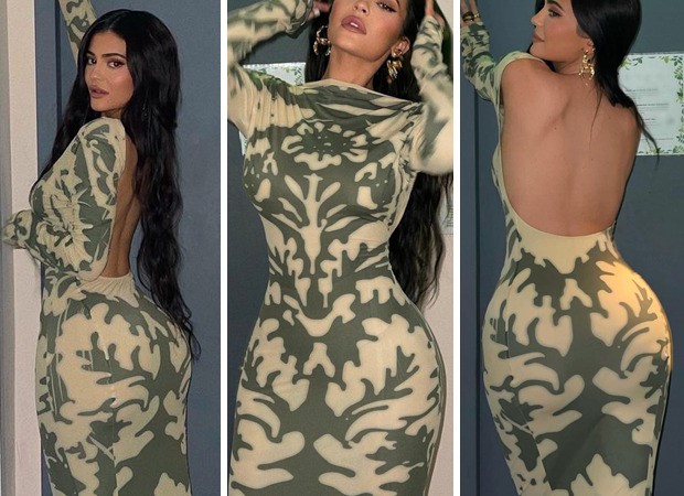 Kylie Jenner flaunts her curves in bodycon backless mesh dress worth Rs. 54,763 54763 : Bollywood News - Bollywood Hungama Kylie Jenner flaunts her curves in bodycon backless mesh dress worth Rs. 54,763 54763 : Bollywood News - Bollywood Hungama