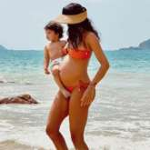 Lisa Haydon shares picture in bikini flaunting her baby bump
