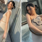 MAMAMOO’s Hwasa proves neutrals are taking over this Spring; singer carries a Versace handbag worth Rs. 2.7 lakhs