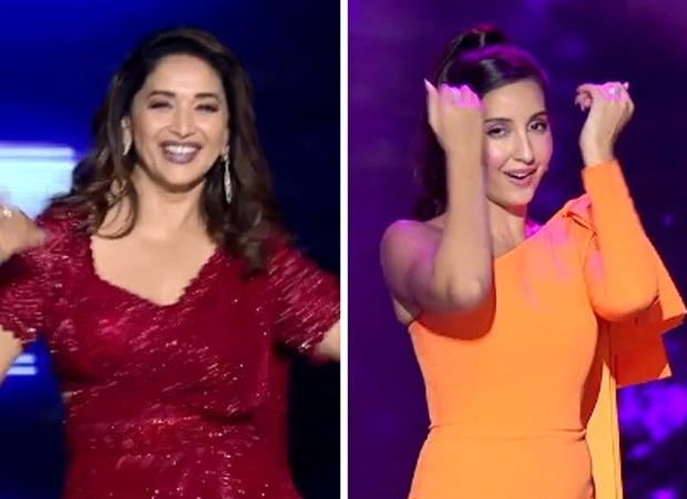 Madhuri Dixit dances on ‘Ek Toh Kum Zindagani', Nora Fatehi grooves to the beats of 'Choli Ke Peeche' on Dance Deewane 3, watch video 