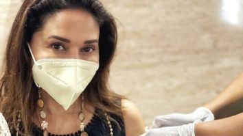 Madhuri Dixit receives the second dose of COVID-19 vaccination