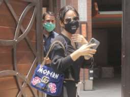 Neha Sharma spotted at Bandra