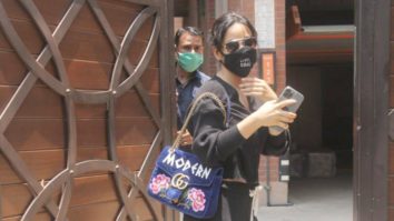 Neha Sharma spotted at Bandra