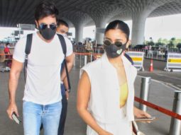 PHOTOS: Alia Bhatt and Ranbir Kapoor spotted at the airport before flying off to the Maldives