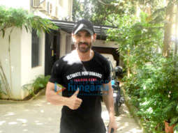 Photos: John Abraham spotted in Bandra