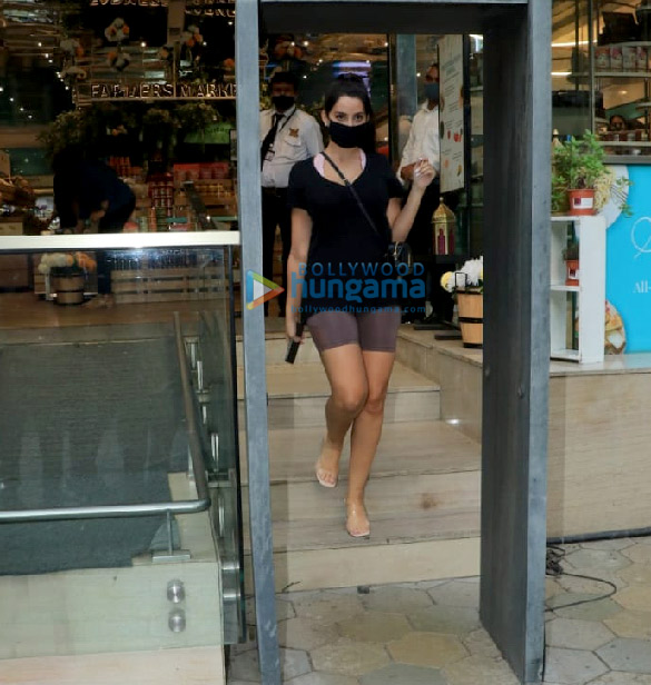 photos nora fatehi snapped at foodhall in bandra 1