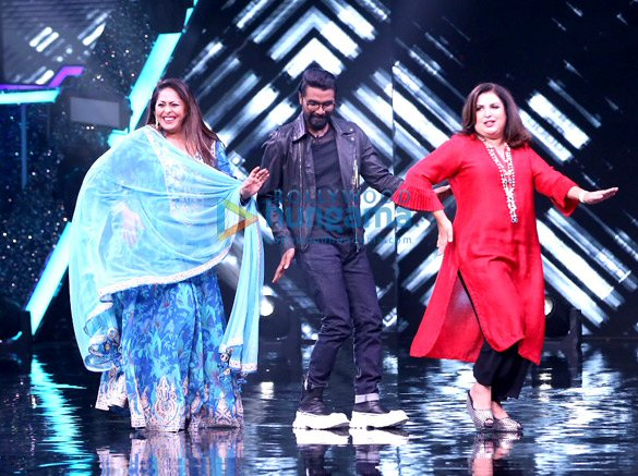 photos remo dsouza farah khan geeta kapoor on the sets of super dancer chapter 4 4
