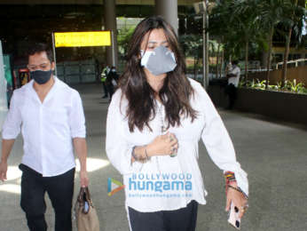 Photos: Shreyas Talpade, Giorgia Andriani, Ekta Kapoor and others snapped at the airport