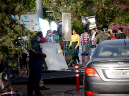 Photos: Tamanna Bhatia snapped post a shoot in Lokhandwala
