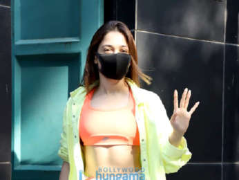 Photos: Tamannaah Bhatia snapped at Maddock office in Santacruz