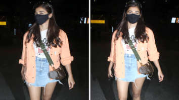 Pooja Hegde pairs her casuals with luxury Louis Vuitton cross body bag worth Rs. 2.5 lakhs