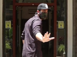 Ranbir Kapoor spotted at a clinic in Bandra