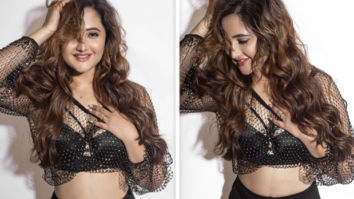 Rashami Desai goes bold, shares sultry pictures in bralette with mesh top and shorts Rashami Desai goes bold, shares sultry pictures in bralette with mesh top and shorts