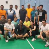 Sanjay Dutt enjoys a game of badminton with his friends in Dubai, shares picture