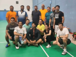 Sanjay Dutt enjoys a game of badminton with his friends in Dubai, shares picture