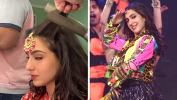 Sara Ali Khan takes us behind-the-scenes of performance look for Filmfare Awards 2021