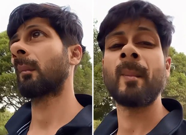 Shahid Kapoor shares goofy video while walking around in backyard without mask