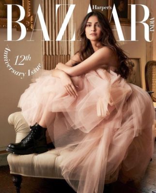 Sonam Kapoor Ahuja On The Cover Of Harper's Bazaar