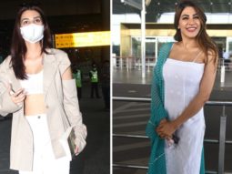 Spotted – Kriti Sanon & Nikki Tamboli at Airport